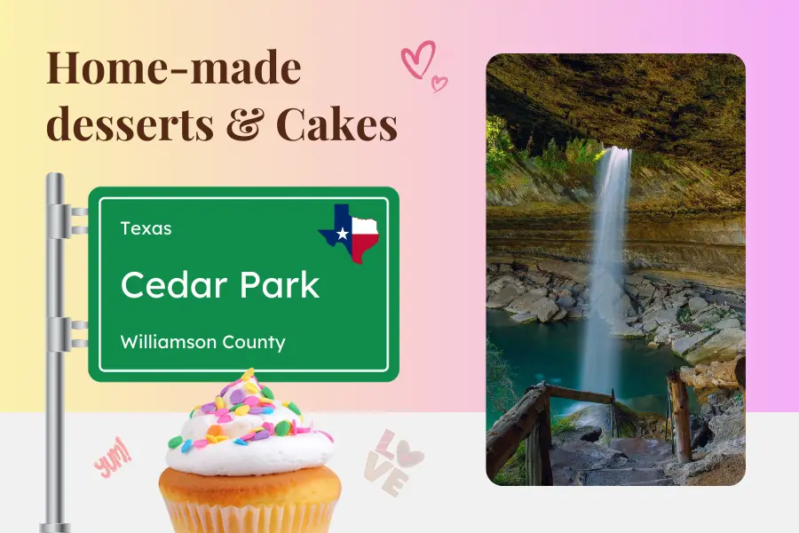 Cedar Park Williamson Cake Shop - It Sprinkles 1 Cedar Park