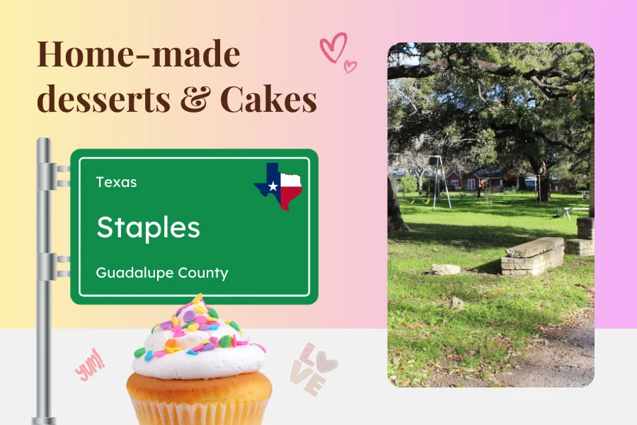 Staples Guadalupe Cake Shop - It Sprinkles 1 Staples