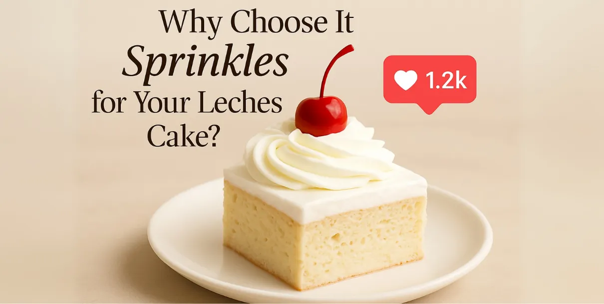 Why Choose It Sprinkles For Your Leches Cake In Austin