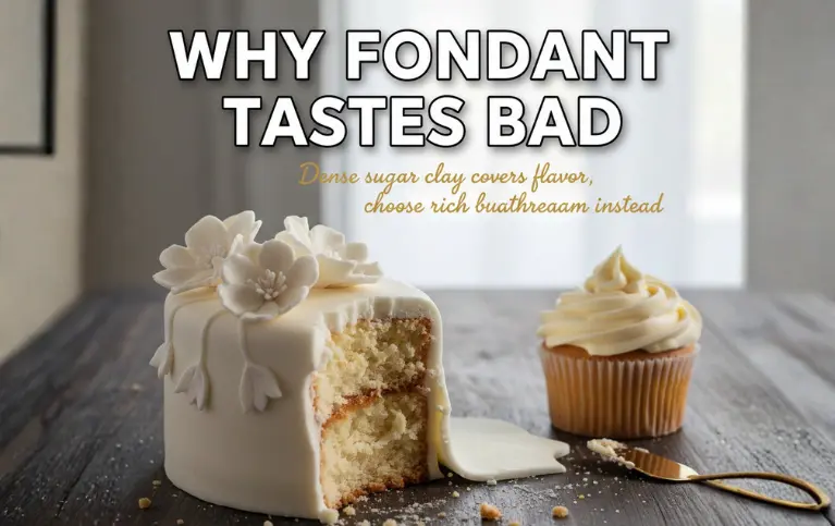 Fondant Taste Bad For Cake