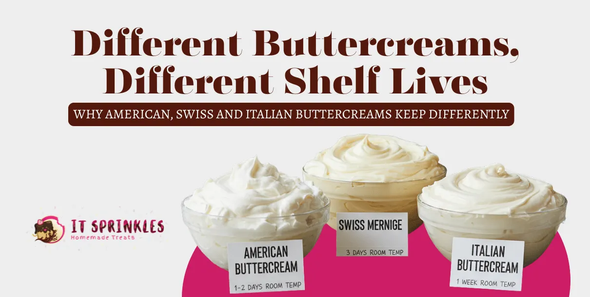 How Long Different Types Of Buttercream Frosting Last.