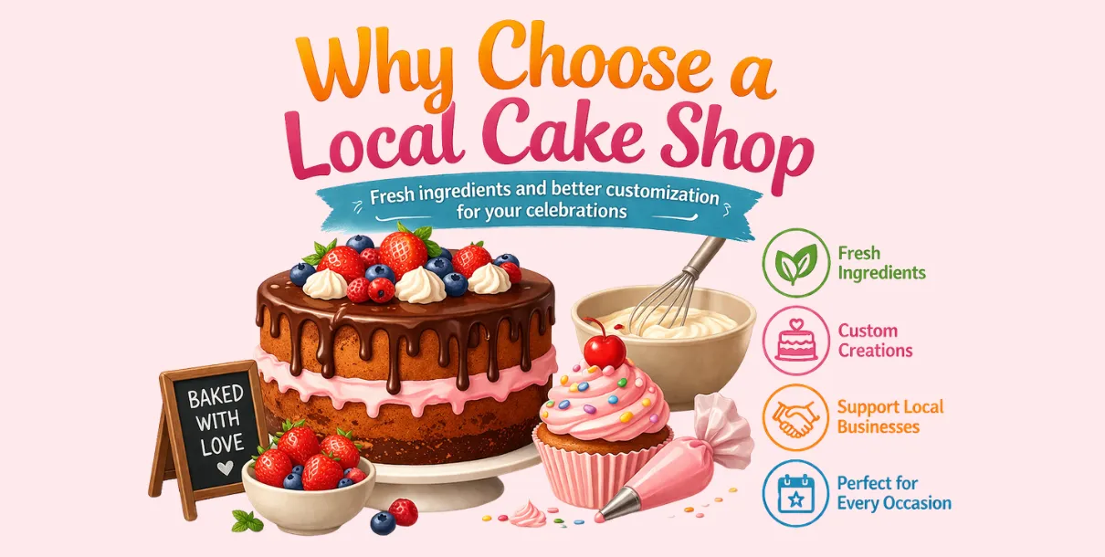 Local Cake Shop Freshness And Custom Cake Quality
