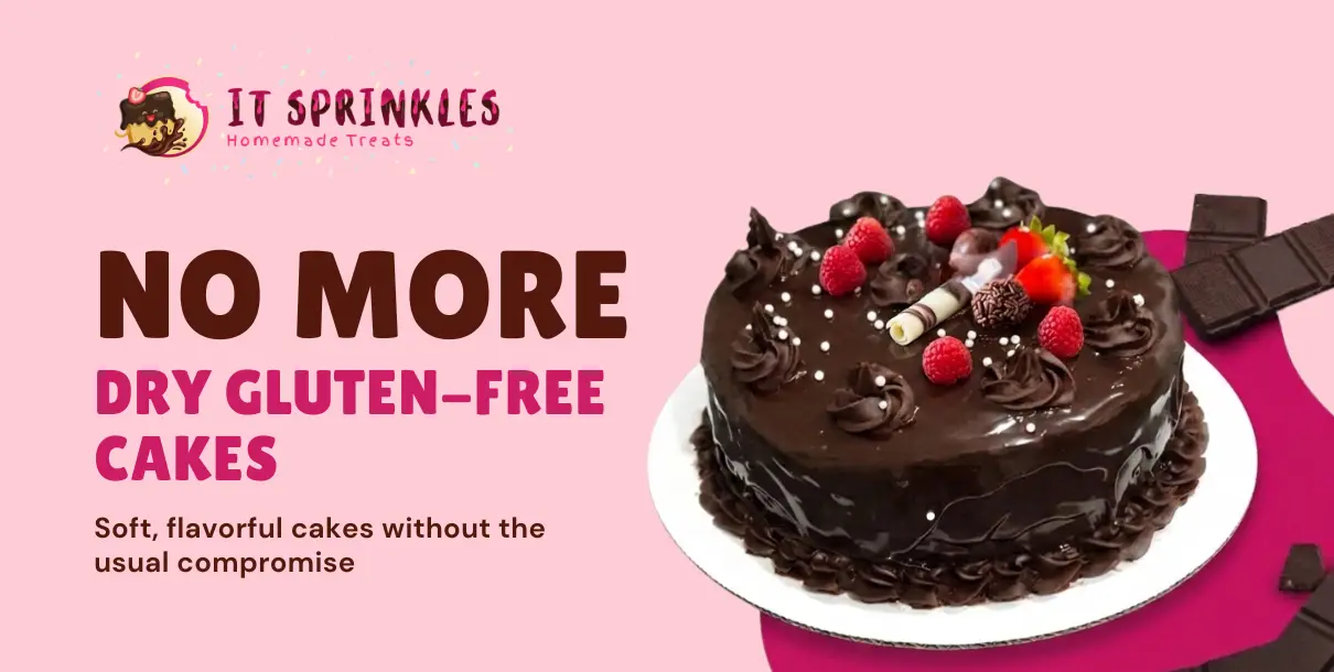 Moist Gluten Free Cake Slice With Soft Layers And Smooth Frosting