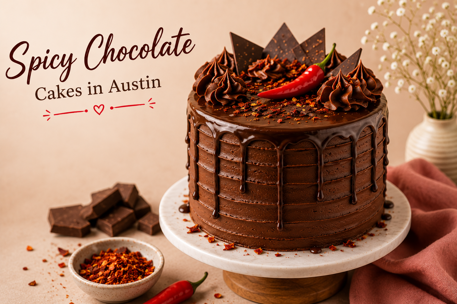 Spicy Chocolate Cakes In Austin With Bold Flavors