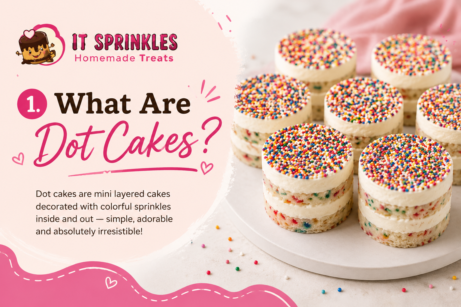 What Are Dot Cakes? Austin Custom Cake Trend