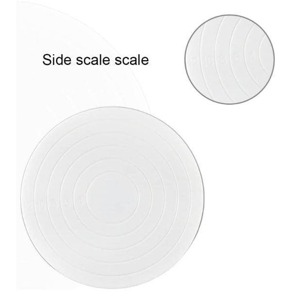 Child Using Cake Decorating Turntable