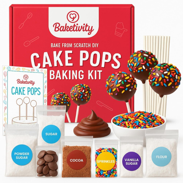 Homemade Cake Pops On Decorating Sticks