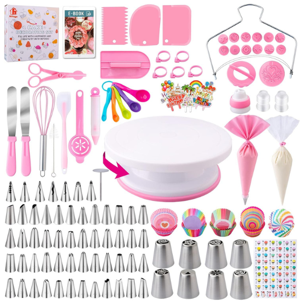 Kids Decorating Colorful Mini Cupcakes